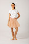 Mini tutu skirt lined R0308 Repetto hazelnut