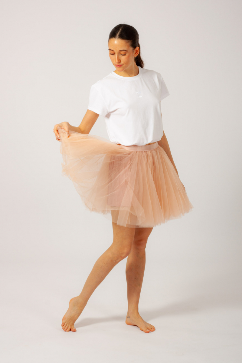 Mini tutu skirt lined R0308 Repetto hazelnut