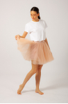 Mini tutu skirt lined R0308 Repetto hazelnut