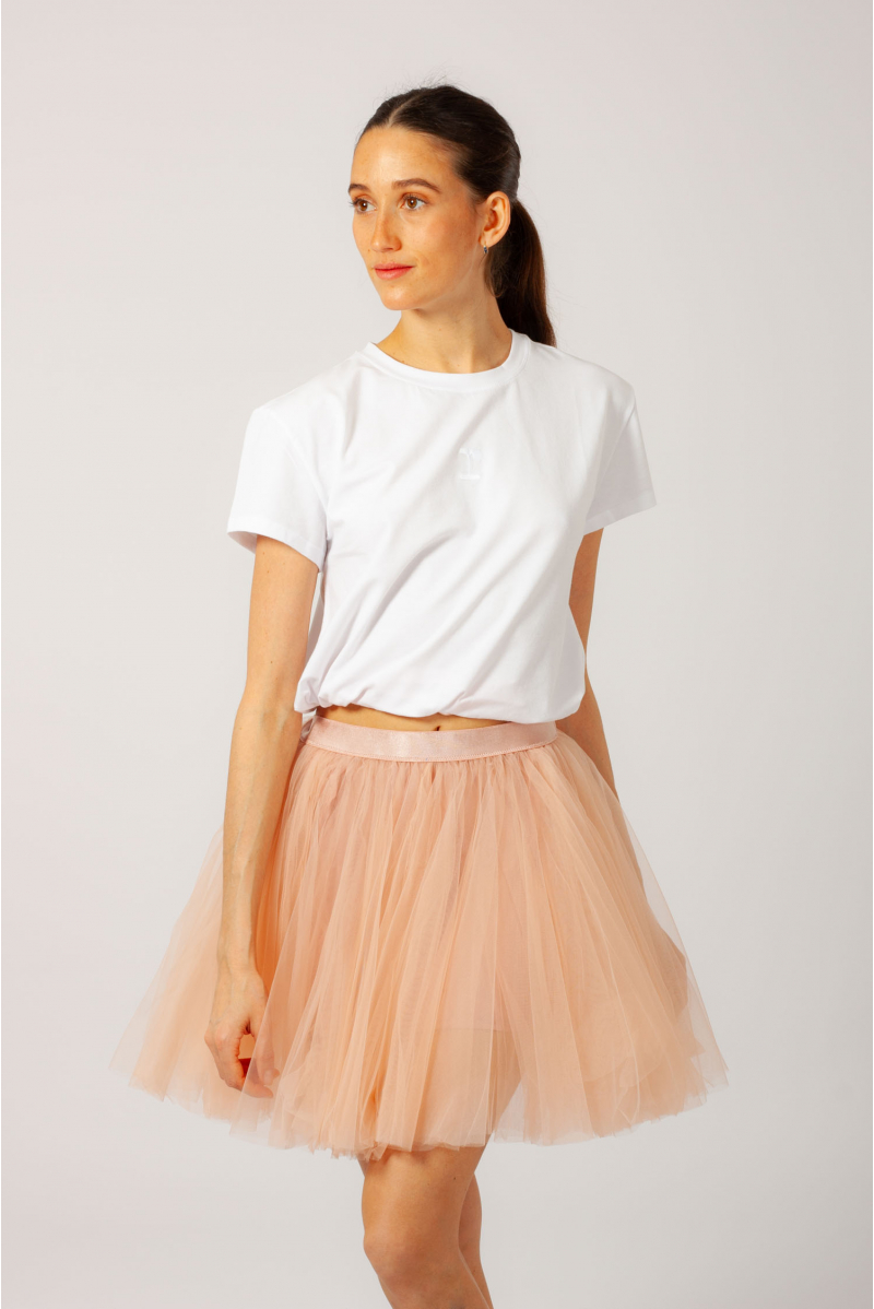 Mini tutu skirt lined R0308 Repetto hazelnut