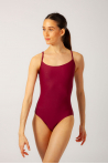 Wear Moi Caprice burgundy leotard