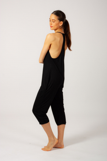 Kaiko Ballet Rosa low cut jumpsuit black