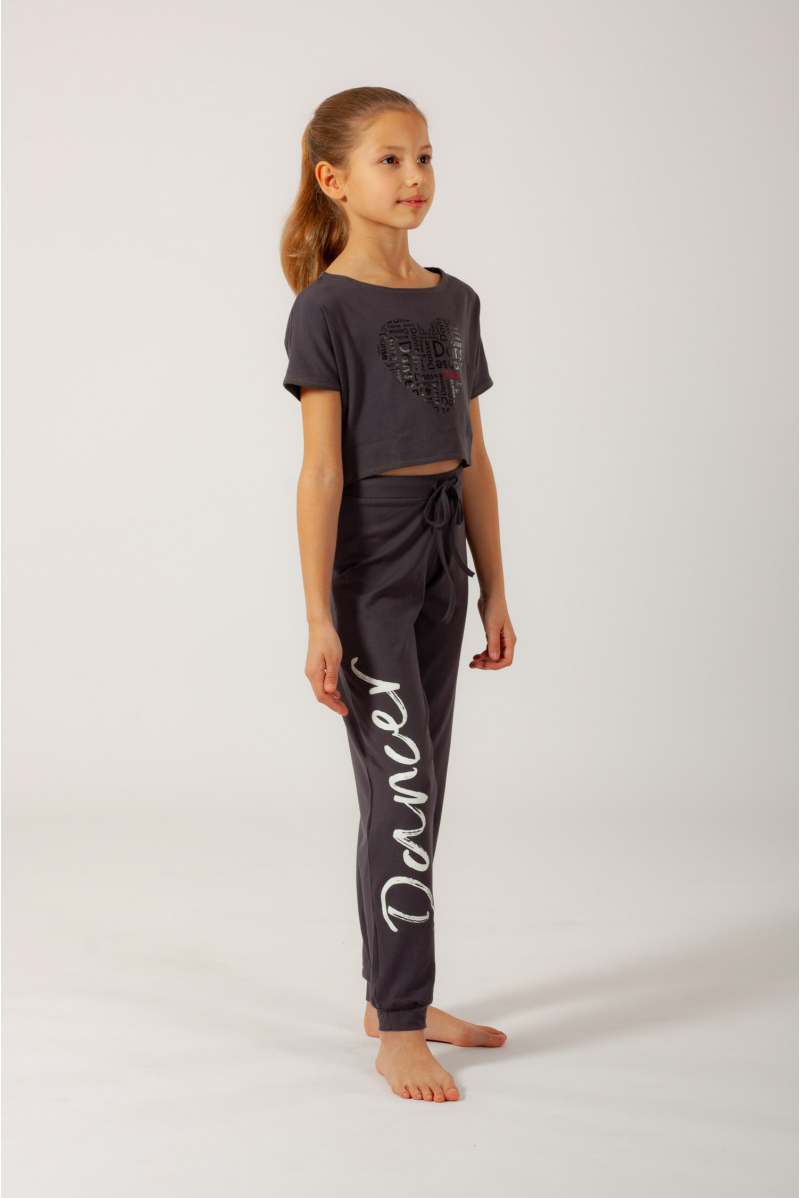 Pantalon enfant Affetto Dancer Temps Danse shadow