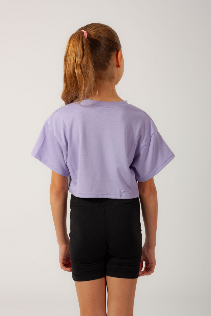 Crop top Mirella child lilac