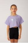 Crop top Mirella child lilac