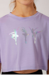 Crop top Mirella child lilac