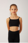 Wear Moi Ikita microfiber child black bra