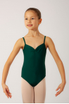 Wear Moi Abbie forest green leotard