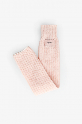 Repetto A0201 light pink branded gaiters