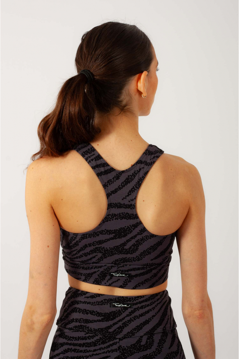 Aurora Temps Dance bra zebra shadow