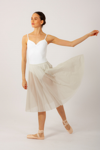 Long skirt Mara Dancewear light nude