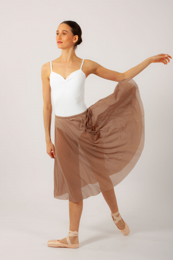 Long skirt Mara Dancewear brown