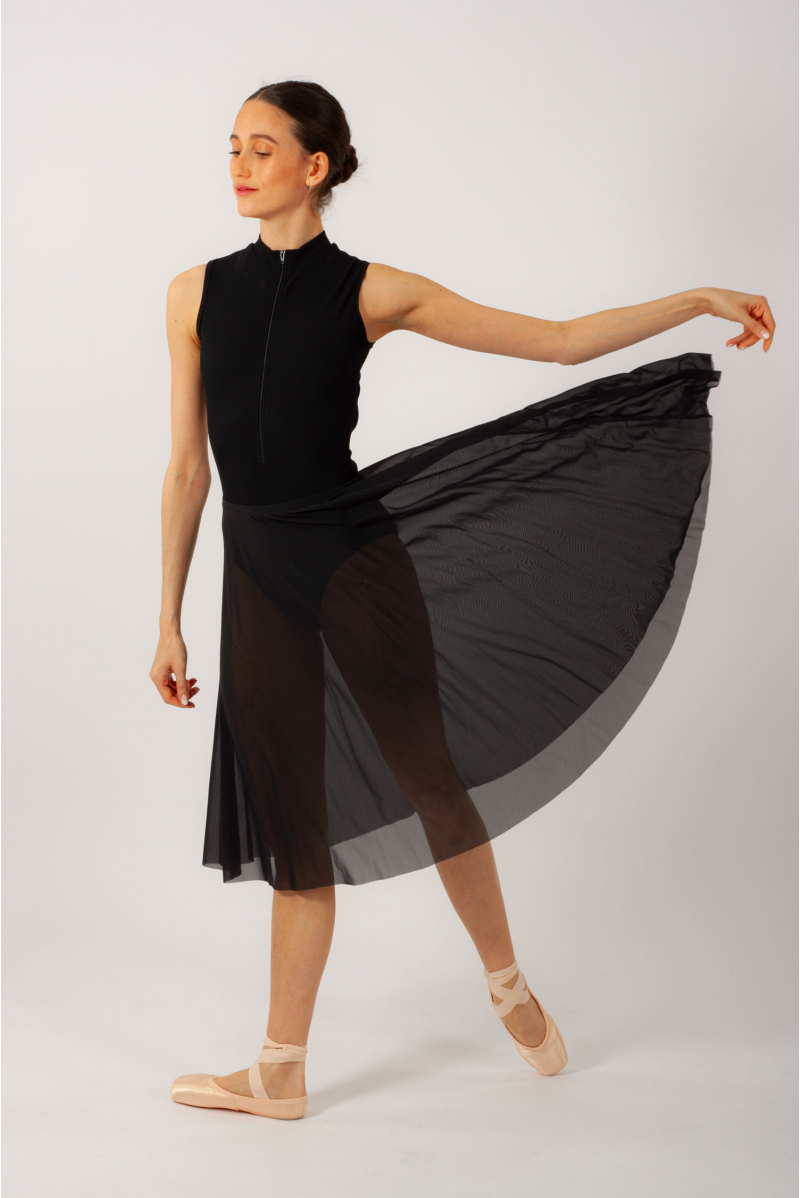 Jupette longue Mara Dancewear noire