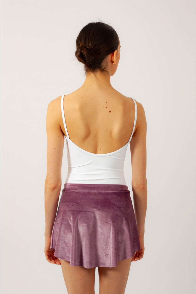 Jupette en velours Mara Dancewear violet