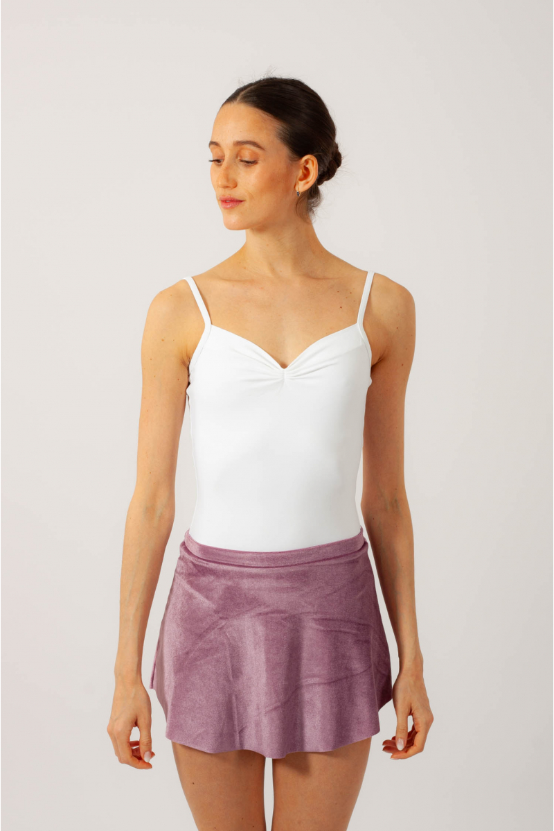 Jupette en velours Mara Dancewear violet