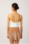 Jupette en velours Mara Dancewear camel