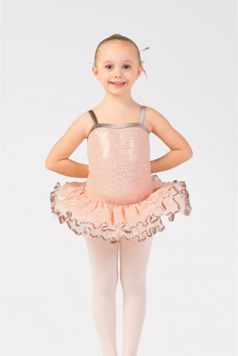 Sequined pink children's tutu G34 Harmony