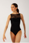 Lace leotard M3121LM Mirella black