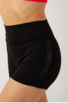 Mirella M683L high waist shorts black