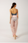 Light pink perspiration warm up pants 5297 Intermezzo