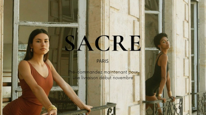 Collection capsule SACRE Paris